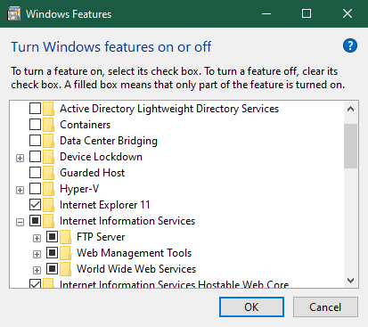 windows feature